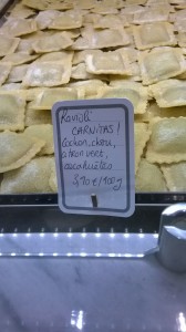 Ravioli carnitas de chez Passerini