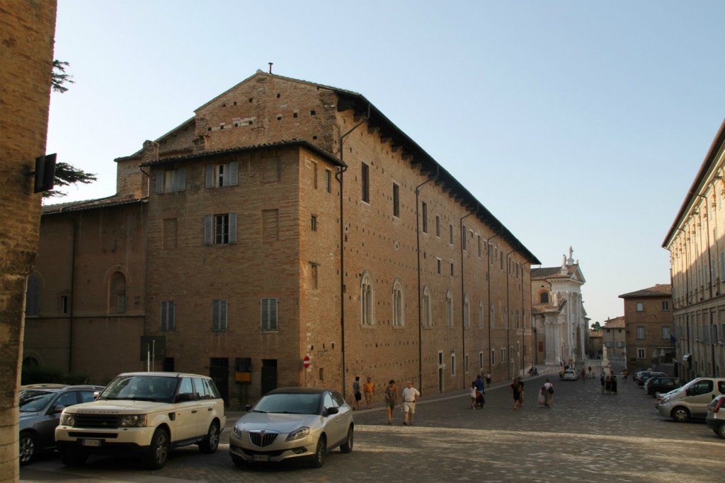 Le centre ville d'Urbino