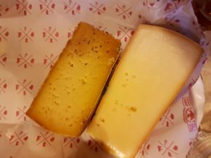 Tomme et fontine