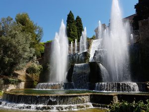 Fontaines de la villa d'Este à Tivoli