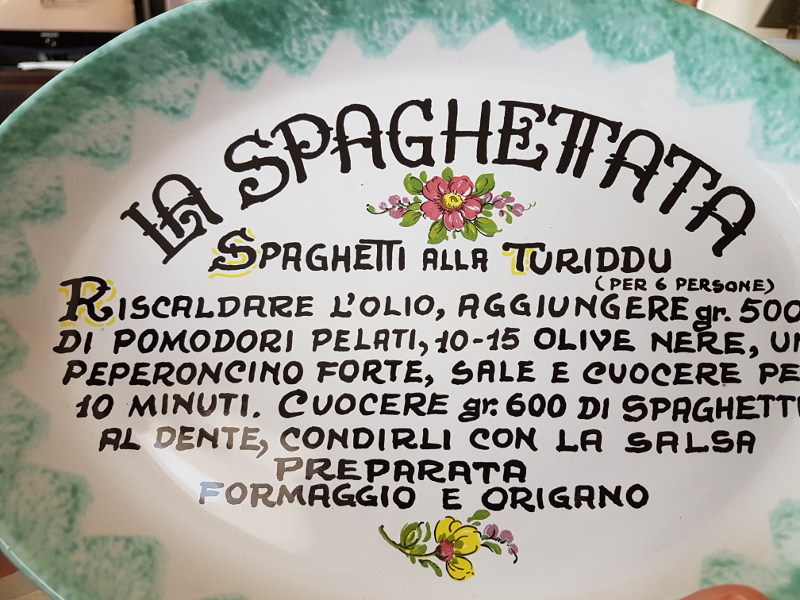 Recette de Pasta alla Turiddu, pour les situations d'urgence