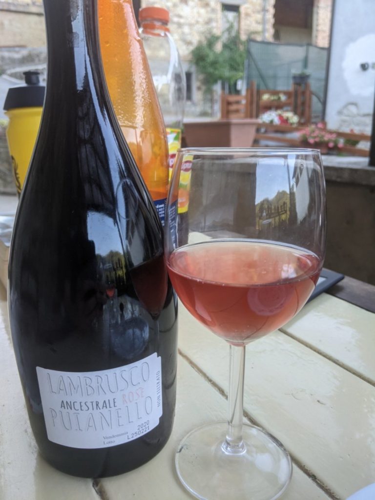 Lambrusco rosé sec