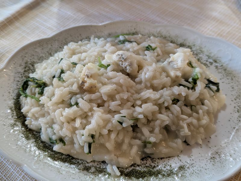 Risotto zola super crémeux